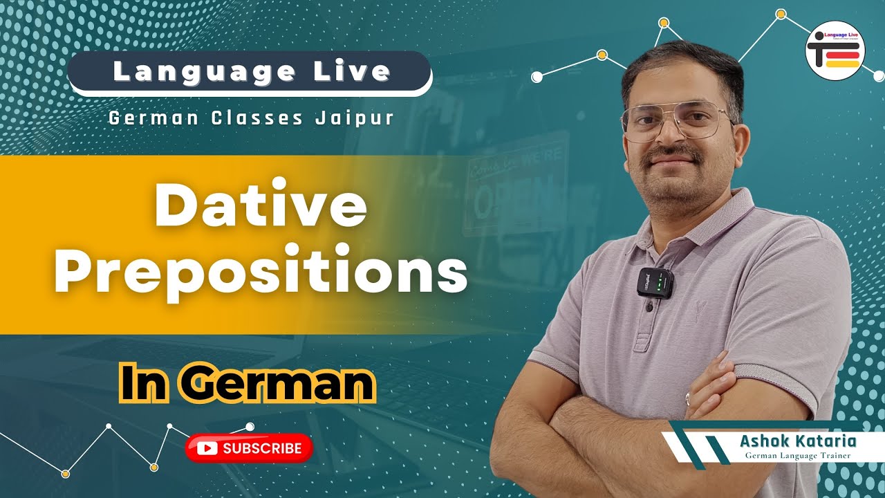 Dative prepositions in German Language | Part -1 | Learn German - Grammar in Hindi
