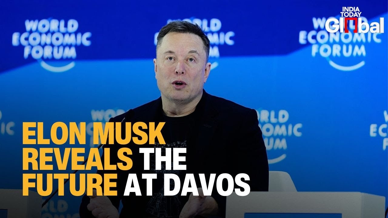 Elon Musk Warns AI Will Surpass Humans as He Unveils Radical Future Vision at Davos 2026