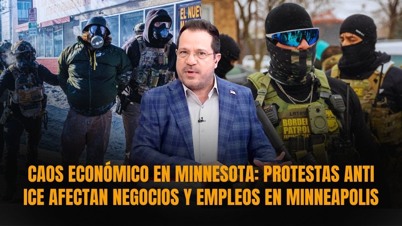🔥CAOS ECONÓMICO EN MINNESOTA: Protestas ANTI ICE afectan negocios y empleos en Minneapolis