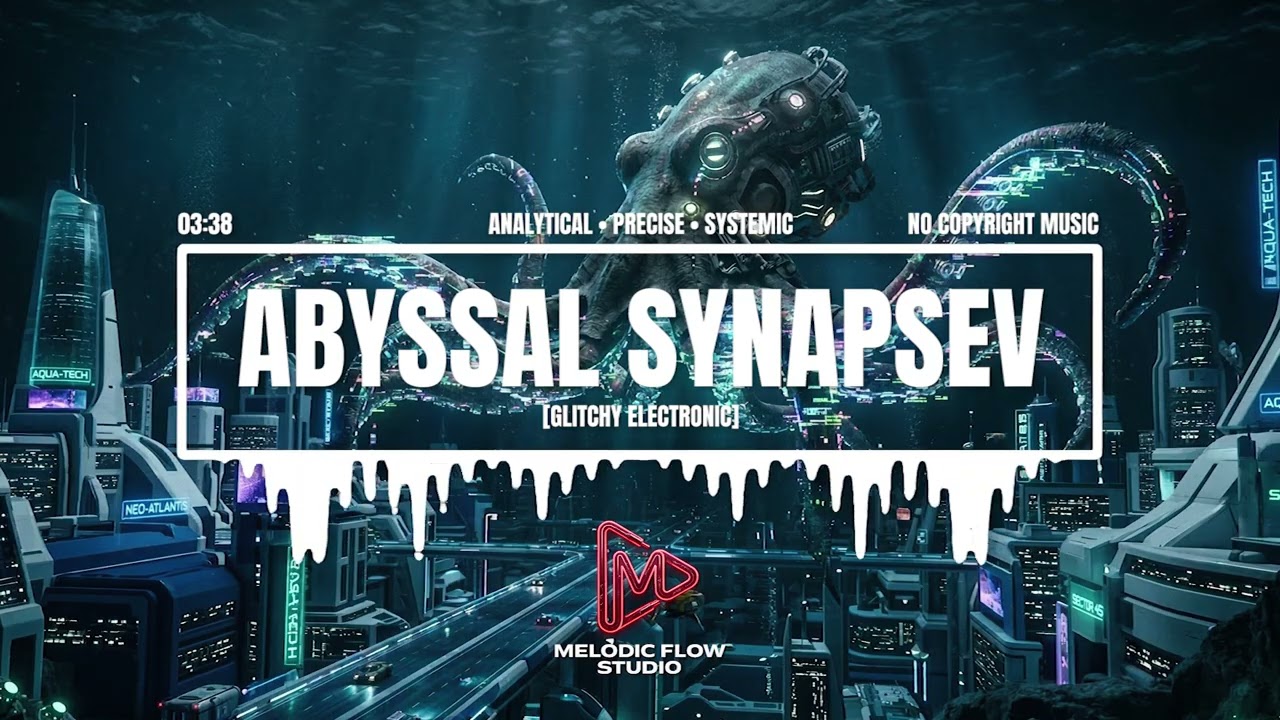 ABYSSAL SYNAPSE (No Copyright Music) Glitchy Cyber Tech