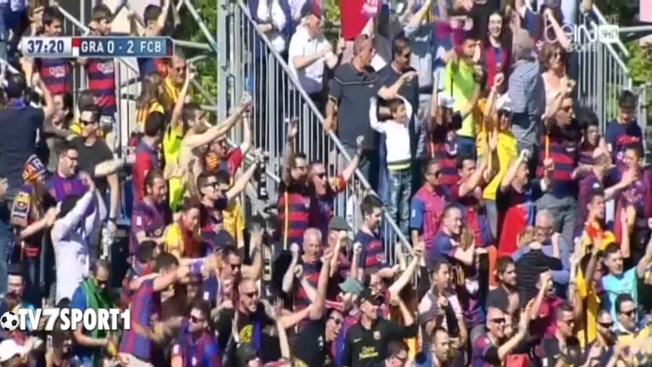 اهداف مباراة برشلونة وغرناطة 3-0 [2016/05/14] تعليق حفيظ دراجي [HD]