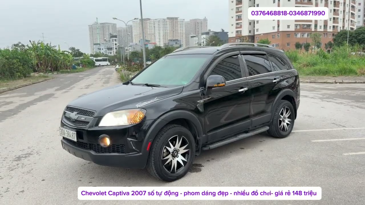 Chevolet Captiva 2007 số tự động - đẹp hiếm - nhiều đồ chơi- giá 148 triệu-0979140987-0346871990