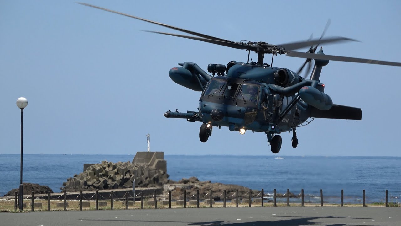 エアーフェスタ経ヶ岬2022 小松救難隊 UH-60J U-125A 海洋救難展示 経ヶ岬分屯基地開庁65周年 Air Festa Kyogamisaki JASDF