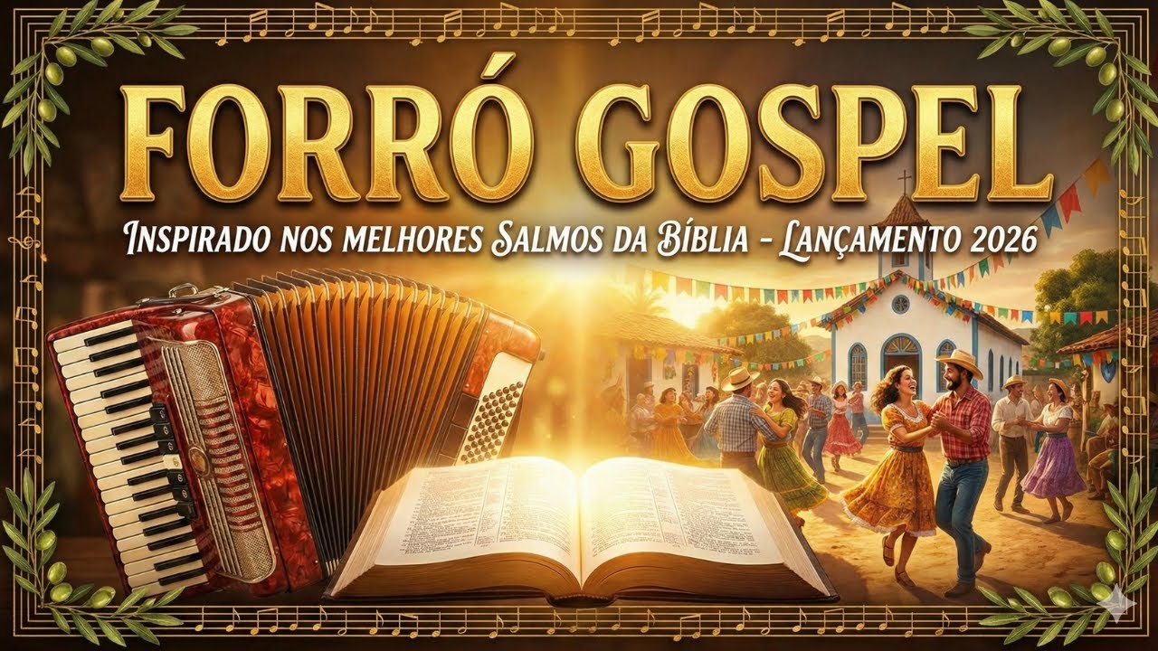 Seleção de Ouro Forró Gospel: Inspirado nos Salmos Mais Poderosos da Bíblia! #ForróGospel #Louvor