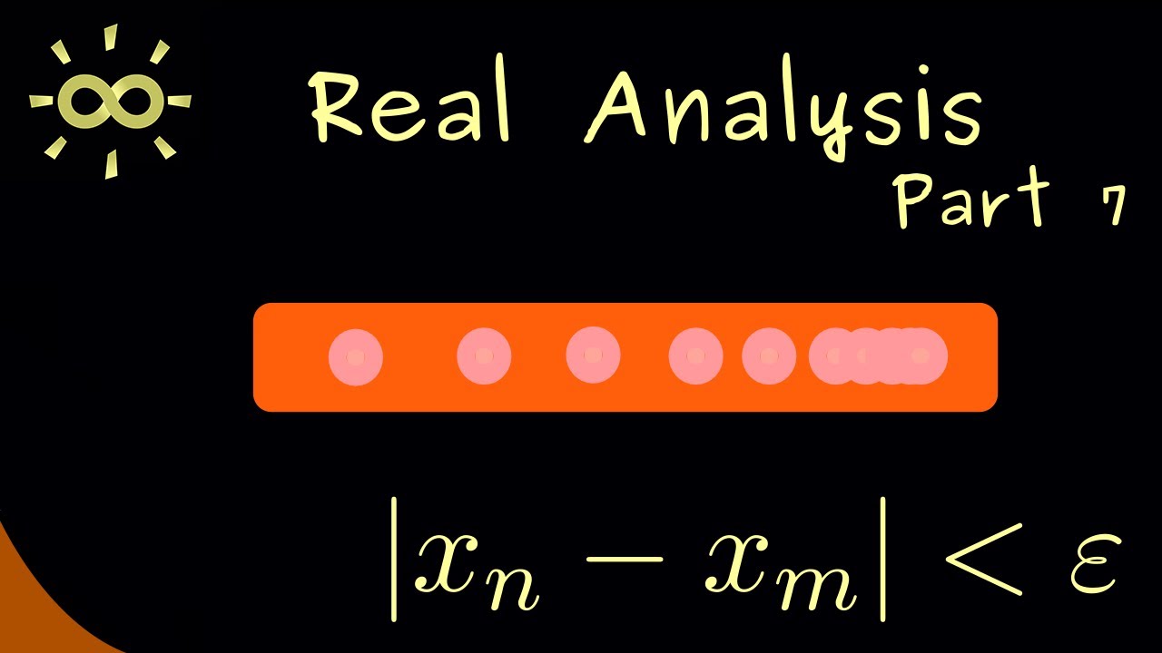 Real Analysis 7 | Cauchy Sequences and Completeness [dark version]