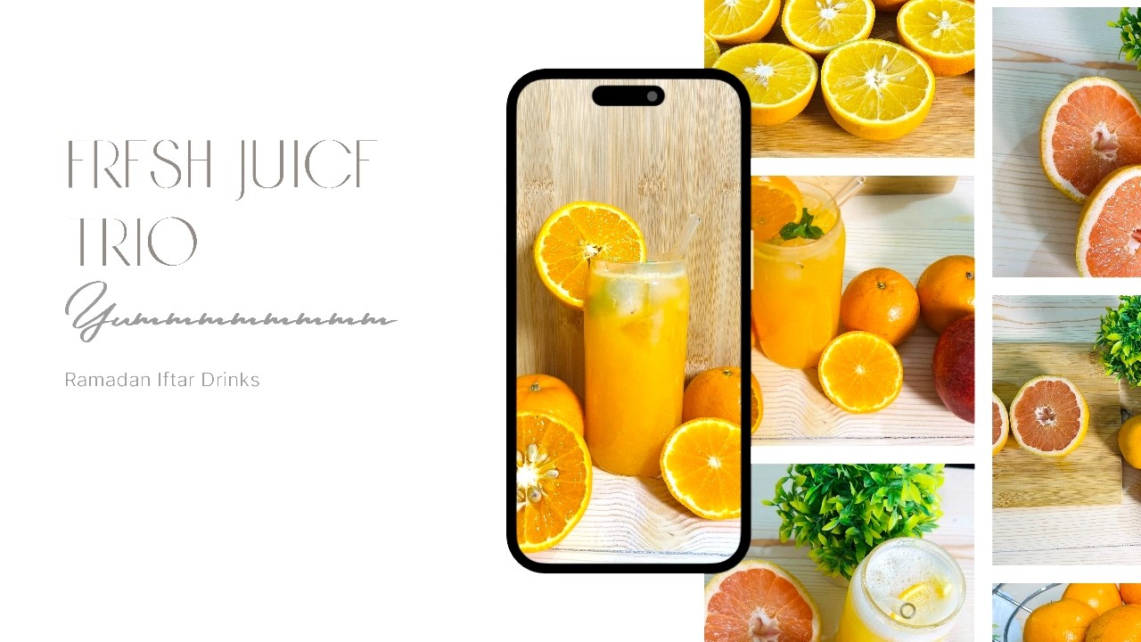Orange, Grapefruit & Mosambi  juices | No Artificial Flavor | Ramadan special | best for iftar