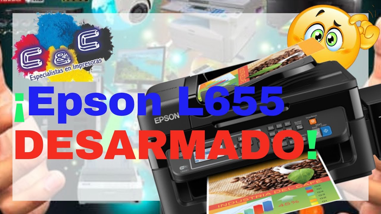 Epson L655. Mantenimiento. Desarmado y Armado. MUY BIEN EXPLICADO