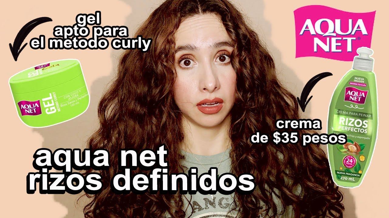 AquaNet Rizos Perfectos - Crema y NUEVO Gel Curly que Transformarán tu Cabello ✨