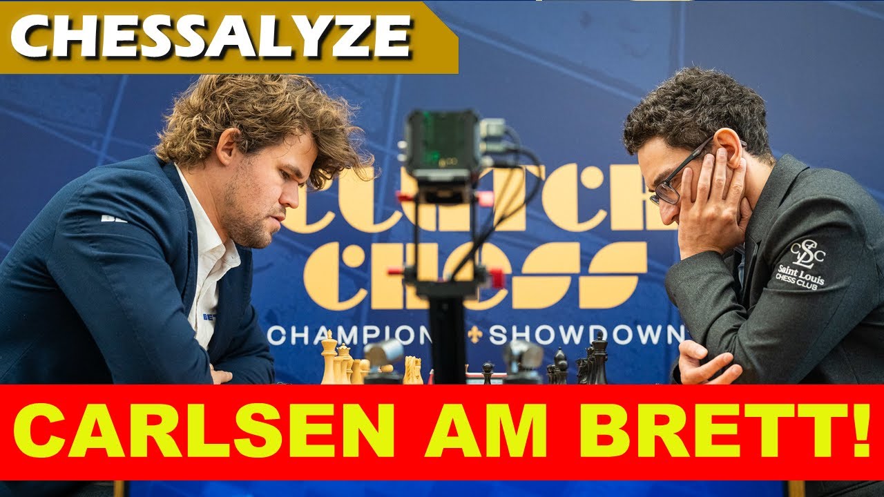 Chaotisches Schnellschach🤪| Caruana vs Carlsen | Clutch Chess 2025 Tag 1