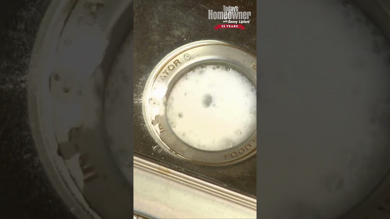 EASY Way to Clean Garbage Disposal! 🧽😊