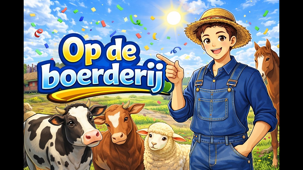 Aardrijkskunde Groep 5 - Op de boerderij