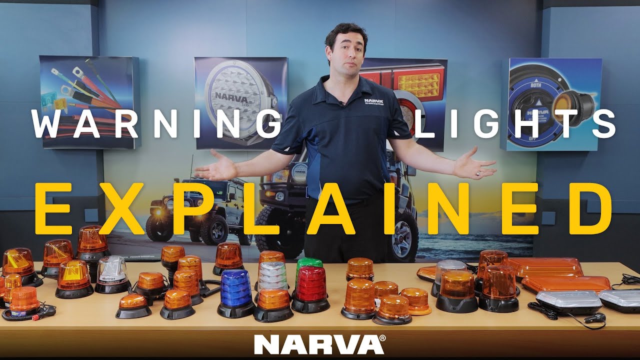 NARVA Warning Lights Range: EXPLAINED!