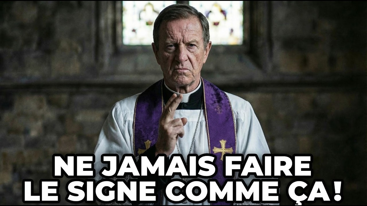 99% des Catholiques Font Mal le Signe de Croix et Ouvrent la Porte à l'Ennemi Le Père Jean Explique
