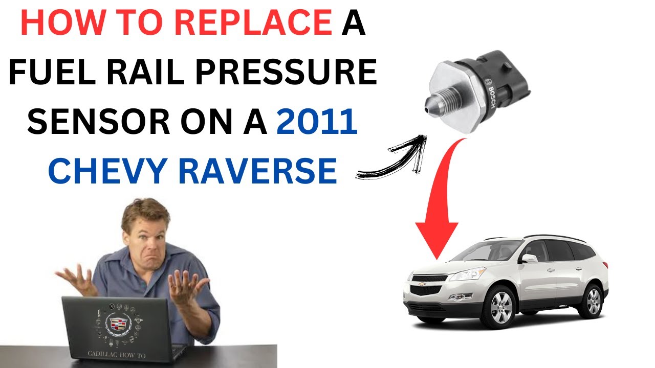 How To Replace A Fuel Rail Pressure Sensor  -  2011 Chevy Traverse