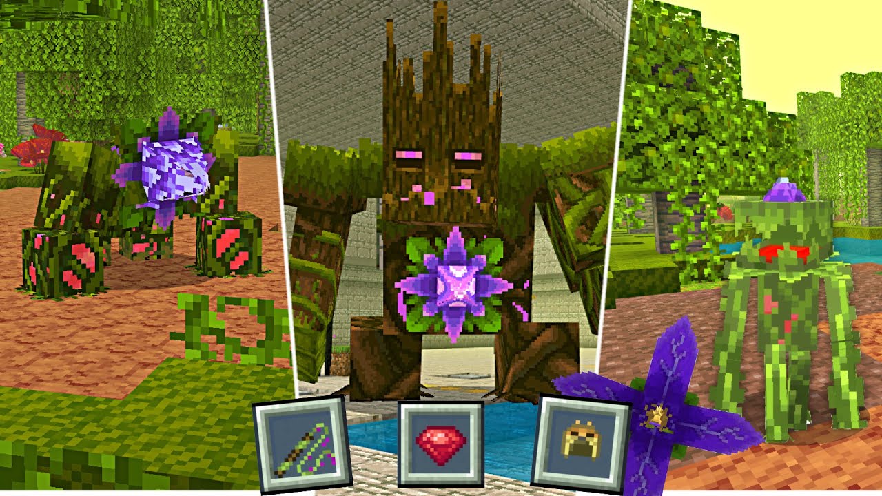 ESSE ADDON &Eacute; MUITO BOM! The Jungle Expansion Addon | Minecraft PE (Bedrock)