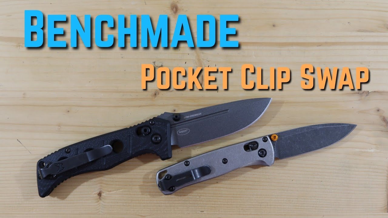 Swapping The Pocket Clip On The Benchmade Mini Adamas Pocket Knife! #benchmade