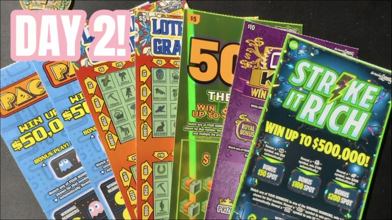 Day 2 What a save! $$$ - Arizona Lottery Scratchers