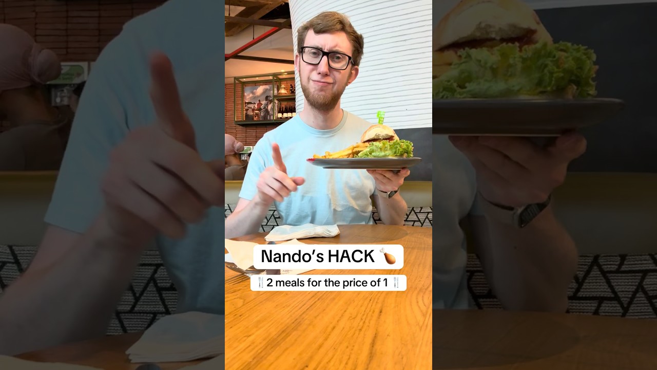 HACK At Nando's - 2 Meals For Price Of 1!