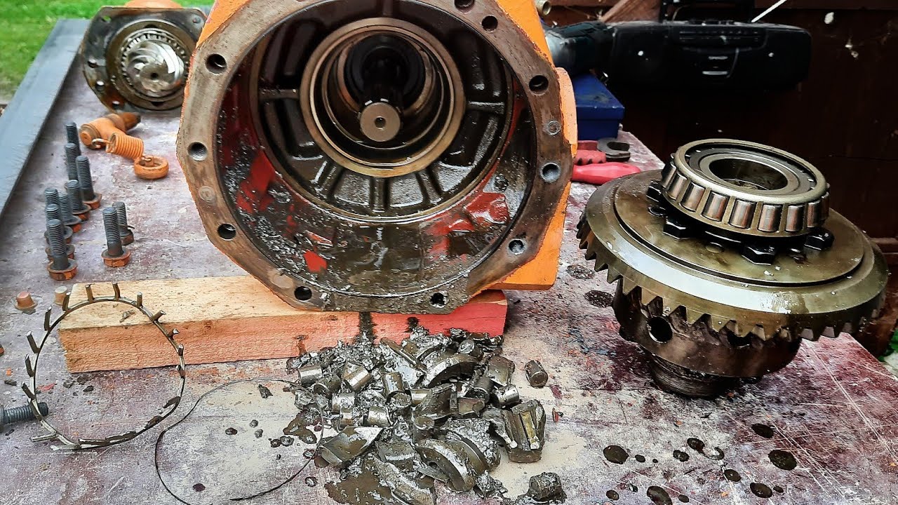 Totalschaden Differential - Reparatur / Hurth / Holder / Bagger Trenkle