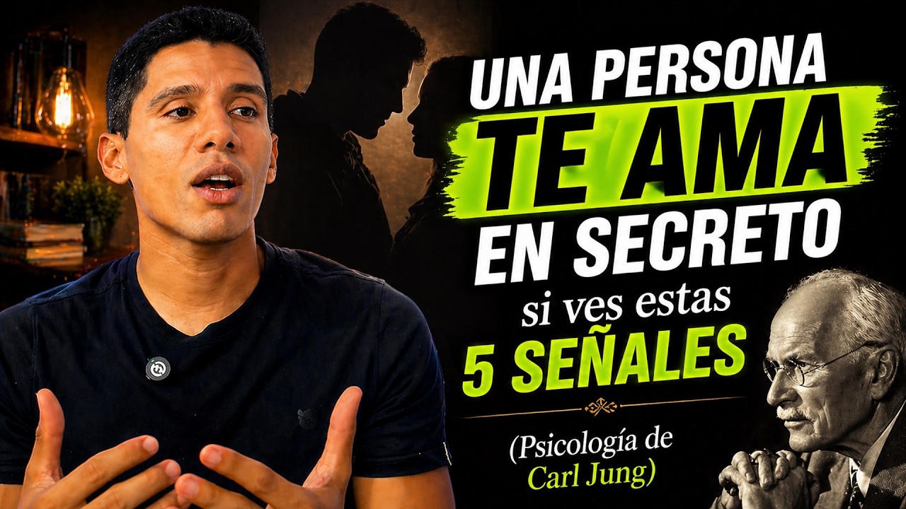 UNA PERSONA TE AMA EN SECRETO si ves estas 5 Señales (Psicología de Carl Jung)