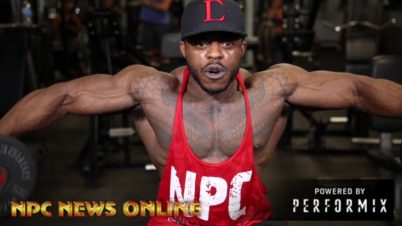 Road to The 2018 Olympia Andre Ferguson Chest/Shoulder workout 8.5 weeks out