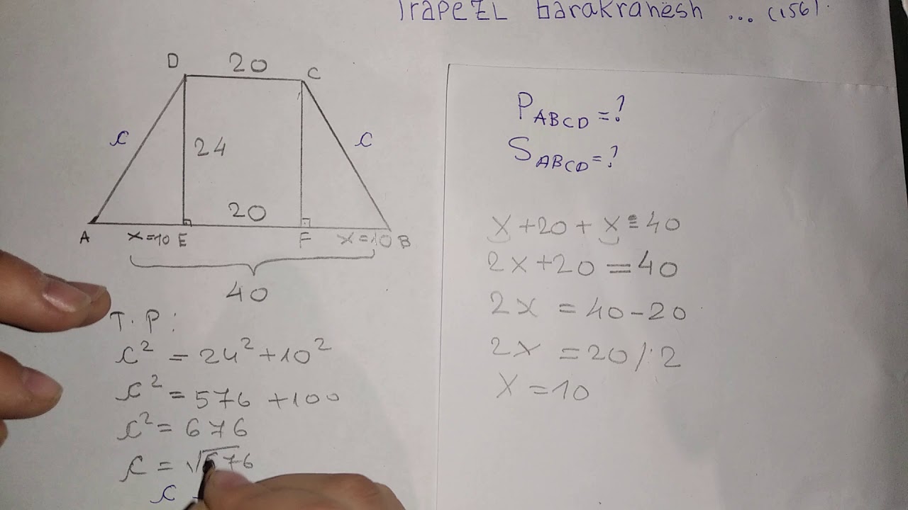 Trapezi barakrahësh. 157