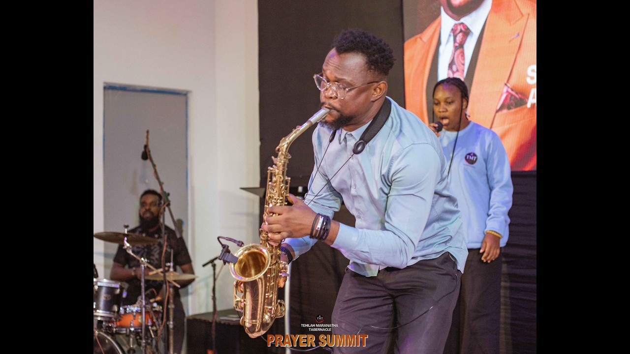 SAX ANGEL'S POWERFUL MINISTRATION AT TMT PRAYER SUMMIT