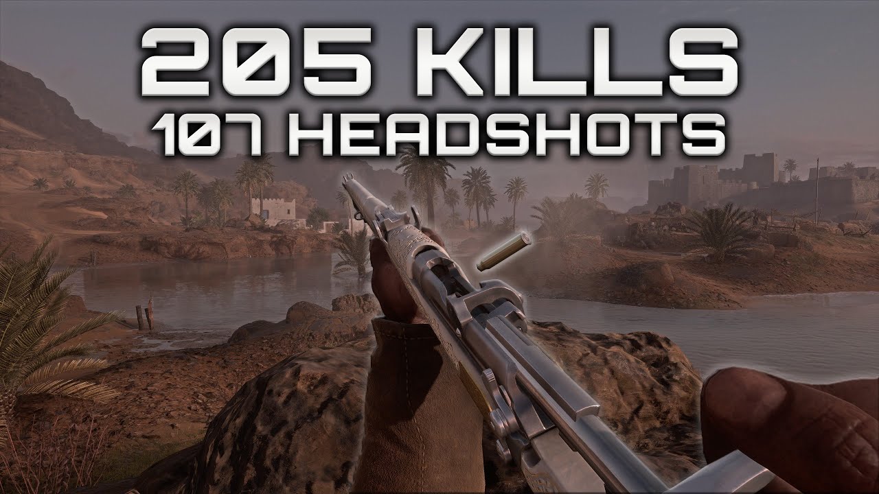 Battlefield 1 - 205 Kills & 107 Headshots in a Single Game | Back to Basics