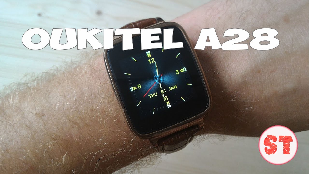 OUKITEL А28 умные смарт часы, распаковка