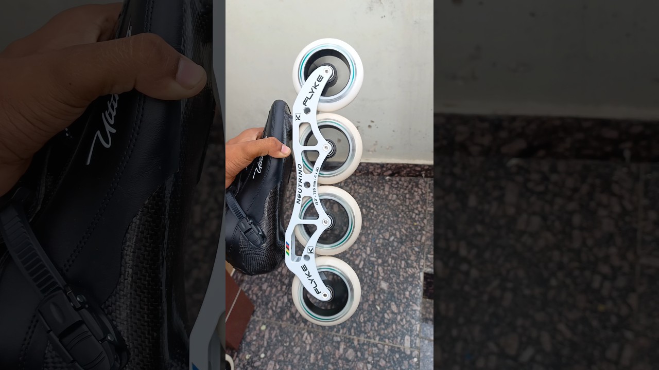 bearing test ||4&times;110mm wheels ||abec- 9 bearing #spinning #professional #inlineskates#carbonfiber