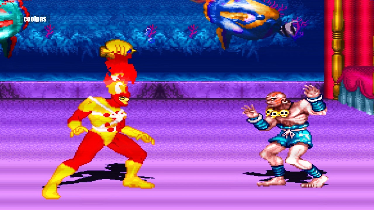 Firestorm vs Dhalsim | MUGEN