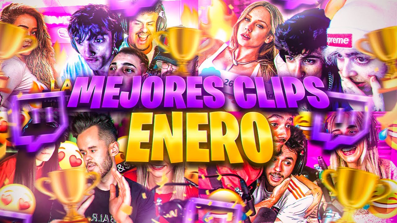 🥳TOP CLIPS ENERO🥳- Mejores Momentos Twitch Espa&ntilde;a #mejoresmomentos #twitch