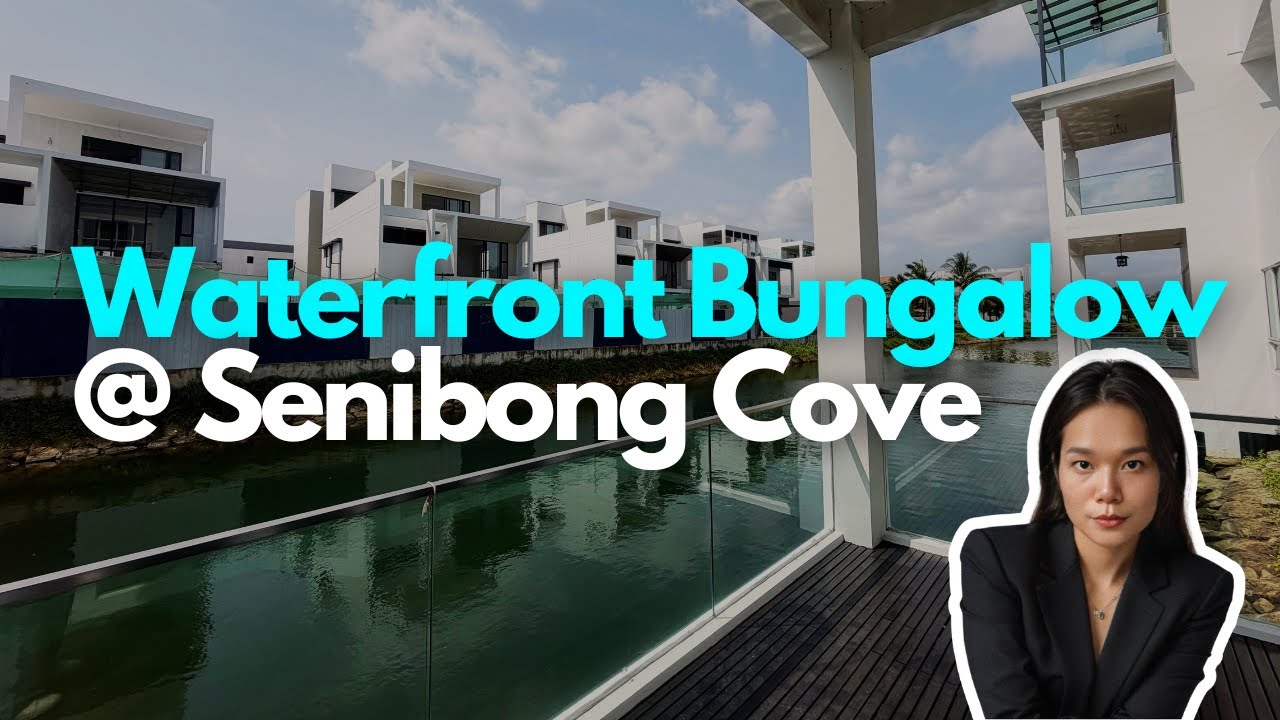 Экскурсия по роскошному дому - Роскошное бунгало на набережной @ Isola Villa Senibong Cove, Джохо...