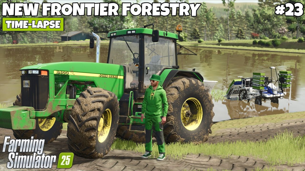 BUY NEW TRACTOR AND PLANTER | NEW FRONTIER FORESTRY | Farming Simulator 25 | EP - 23