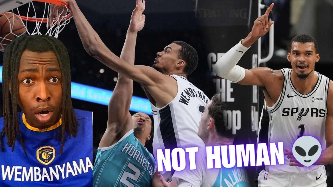 Victor Wembanyama TORCHES the Hornets! 😤 DROPS 32/12/8/4 in Return Game REACTION