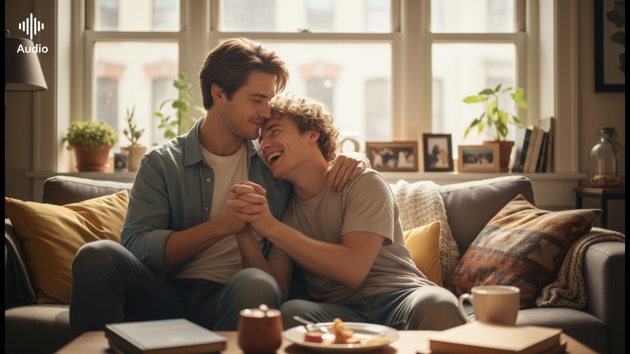 ROAD TRIP WITH THE BOSS: ONE BED MOTEL SPARKS FORBIDDEN LOVE | GAY LOVE STORY | LGBTQ