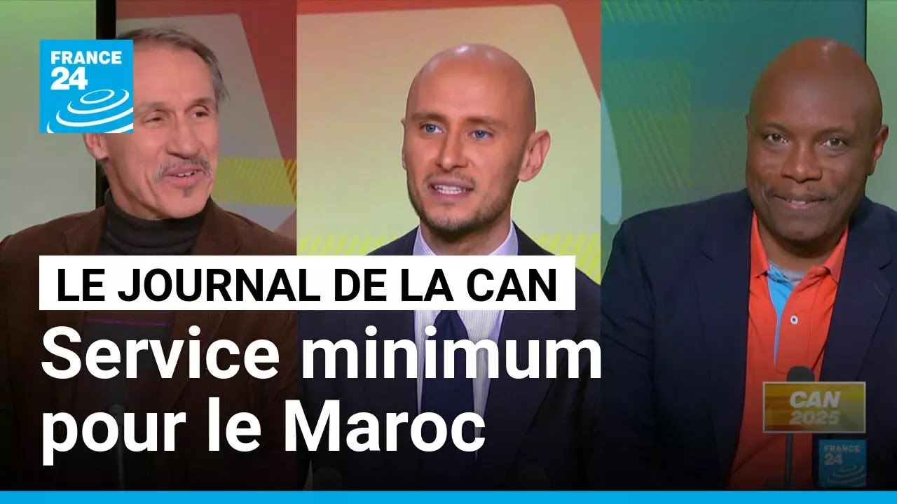 CAN 2025 : service minimum pour le Maroc, le Cameroun domine l'Afrique du Sud &bull; FRANCE 24