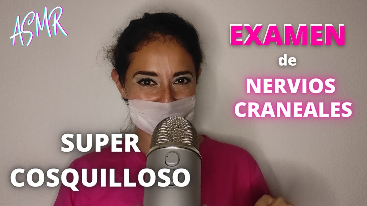 🧠 EXAMEN de NERVIOS CRANEALES RÁPIDO y COSQUILLOSO!!! 💆‍♂️💆‍♀️| ASMR Kat