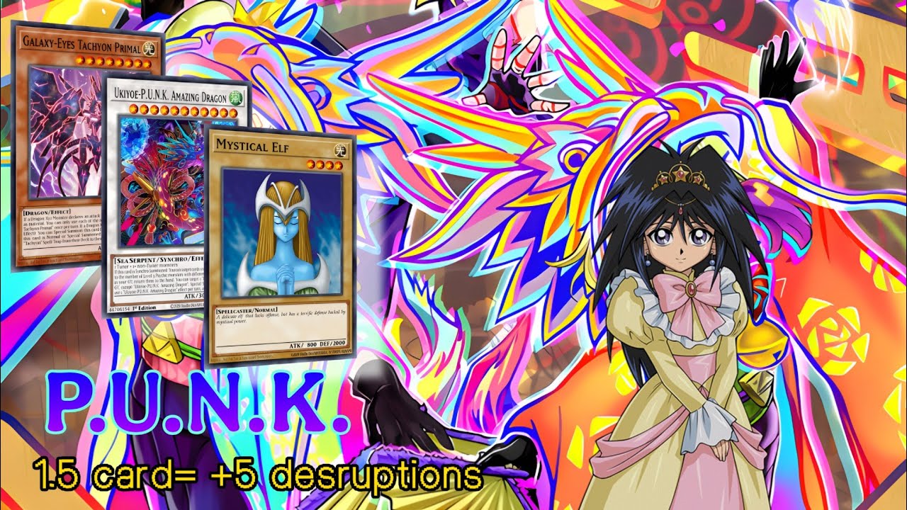 P.U.N.K galaxy …combos guide  and gameplays⚡ | Yu-Gi-Oh Duel Links Meta