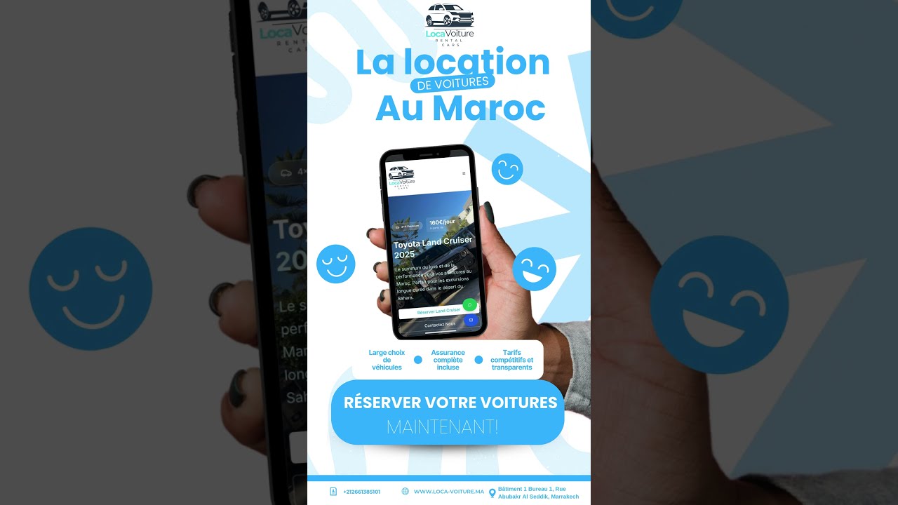 Louer une voiture &agrave; Marrakech et au Maroc