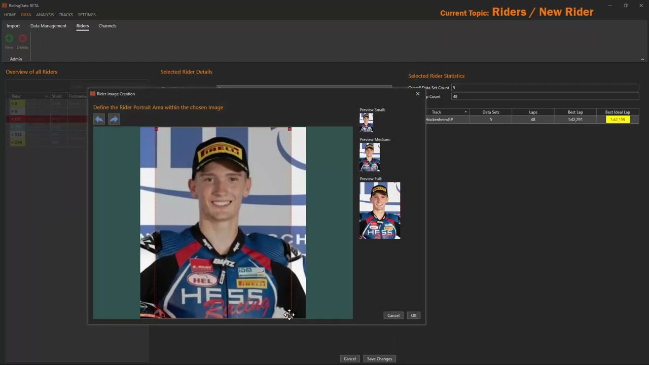 Race data analysis - Extended Introduction to RidingData