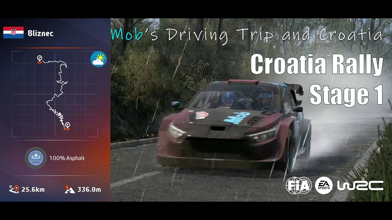 FIA WRC Croatia Rally Stage1
