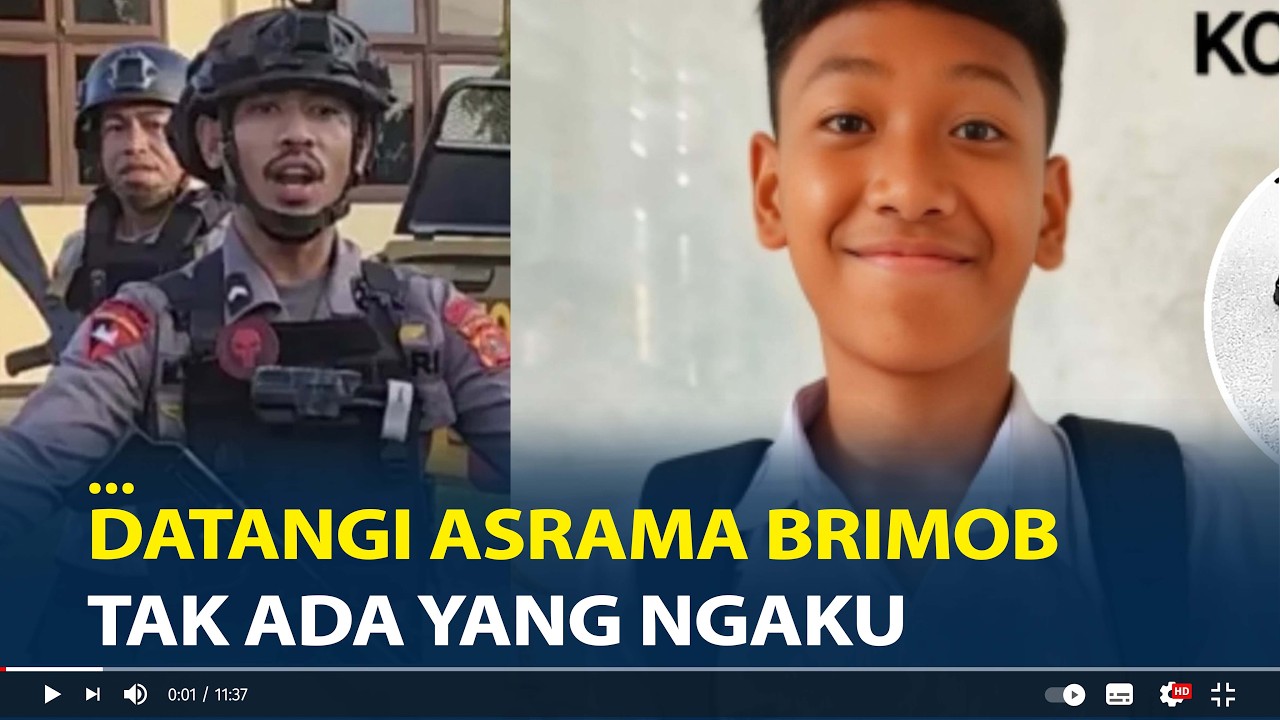 Geramnya Ayah AT Siswa Dipukul Brimob Pakai Helm, Datangi Asrama Brimob Tak ada yang Ngaku