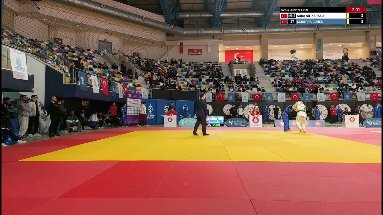 SURA NİL KARASU - MÜBERRA GÜNEŞ 52KG Quarter Final