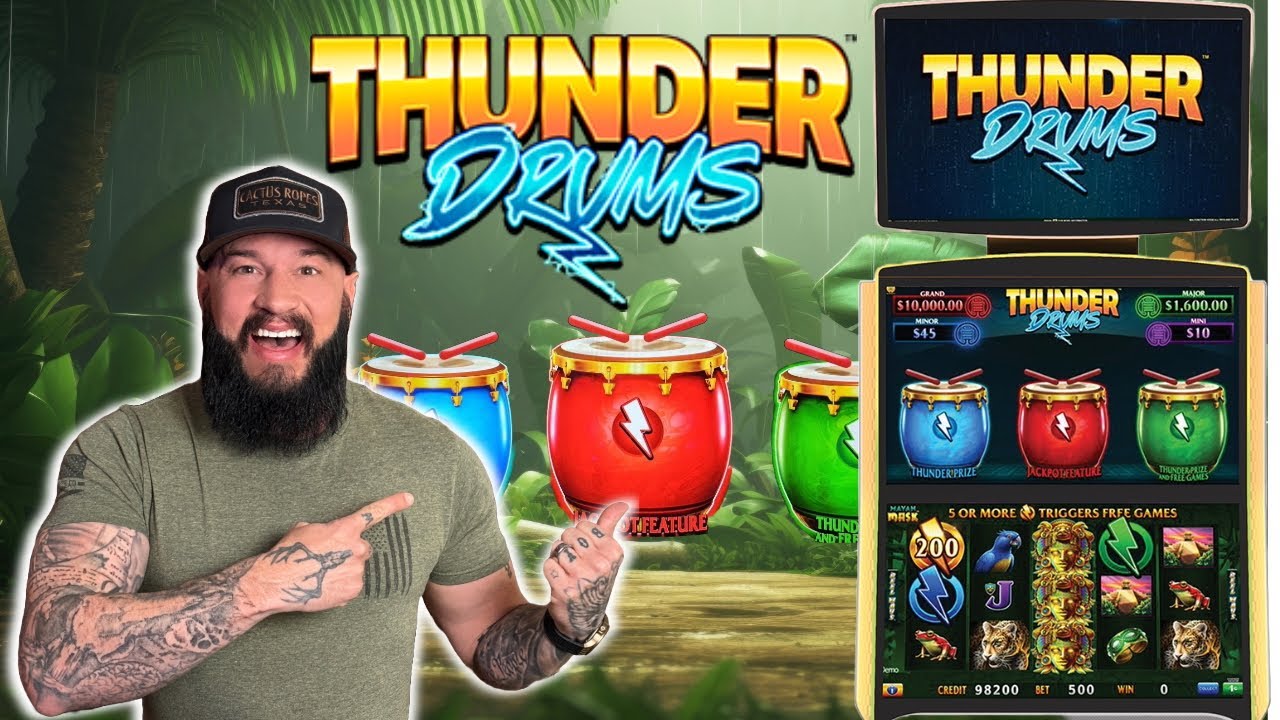 Let's finally BEAT the Thunder Drums Slot Machine! 🎰