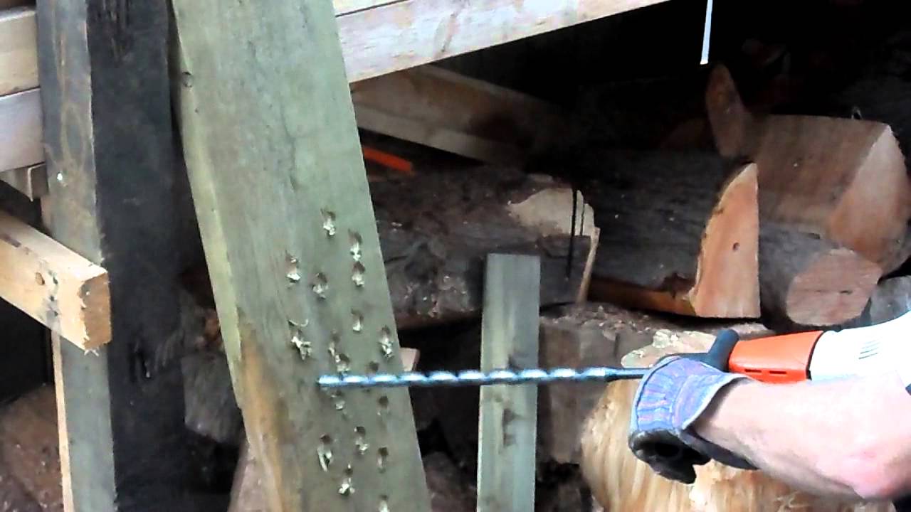 Stihl Gas Wood Boring drill
