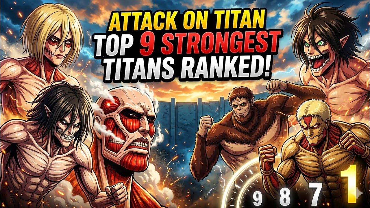 All 9 Titans Ranked From WEAKEST to STRONGEST (2026 Ultimate List) | Gain babu 