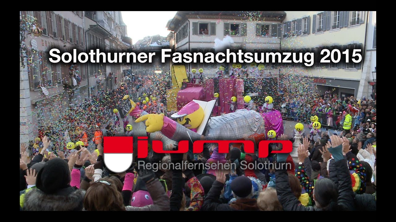 Solothurner Fasnachtsumzug 2015 (voller Länge)
