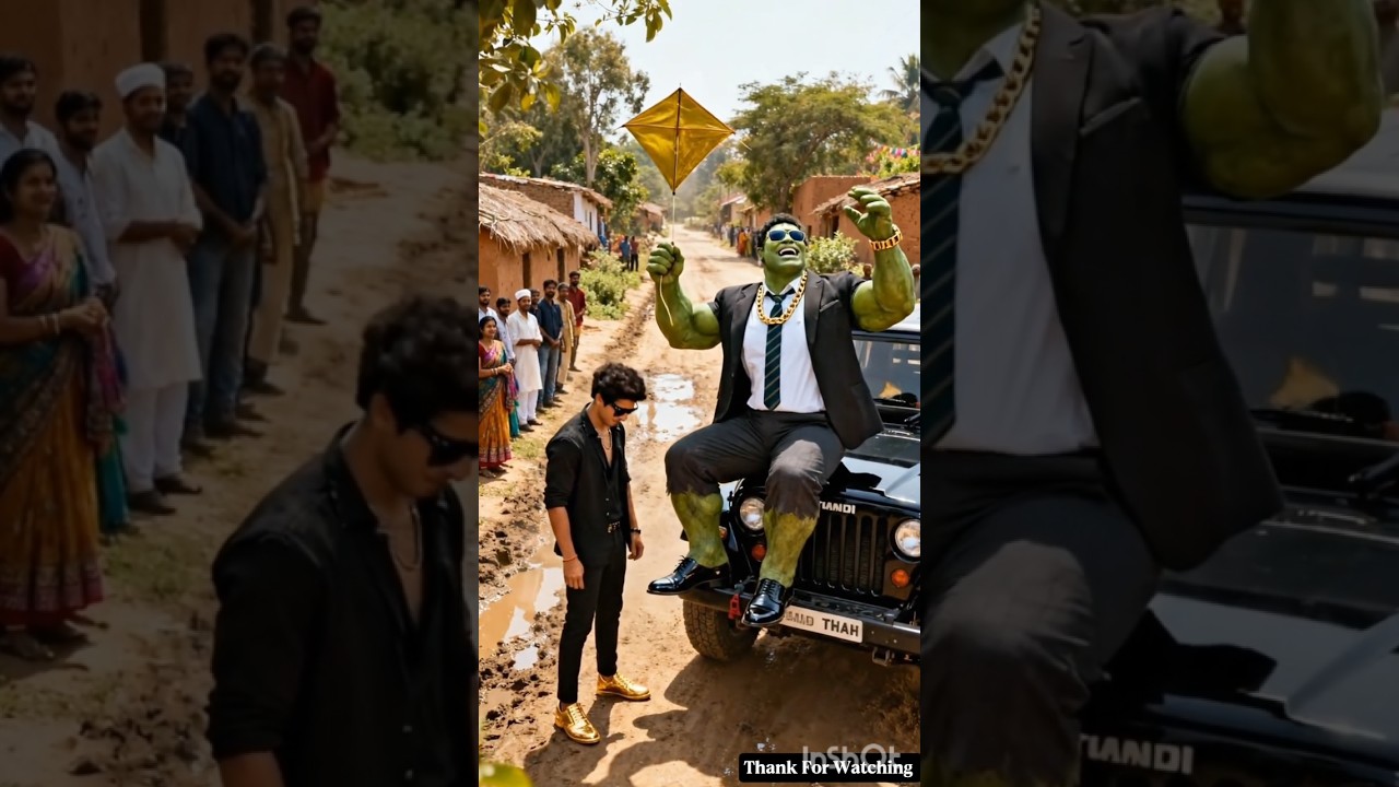 Hulk ko dukandar ne Sone Ka Patang Dene Se mana kar diya 