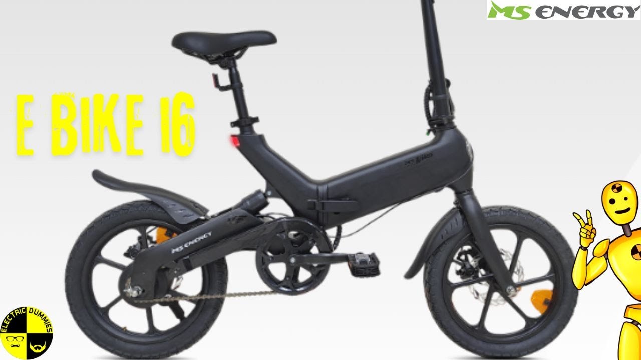 Ms Energy Urbanfold i6 električni bicikl recenzija